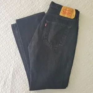 LEVI'S 501（W34 L32） Levi's 501 Original size W34 L32 Men's Blue Straight Leg
